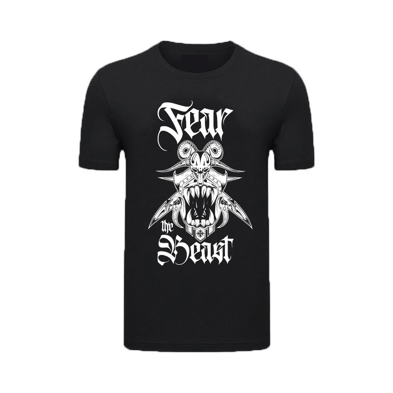 T-Shirt Noir Fear The Beast Karnage