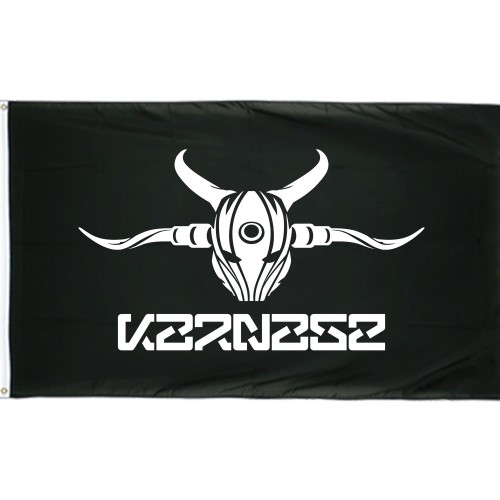 Black Flag Logo Karnage Blanc